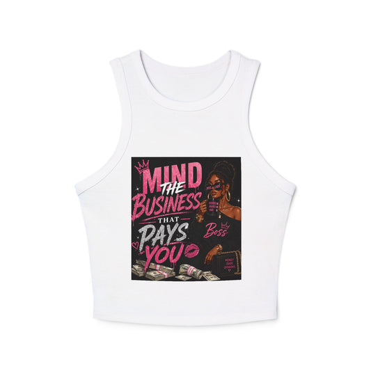 Women's Micro Rib Racer Tank Top