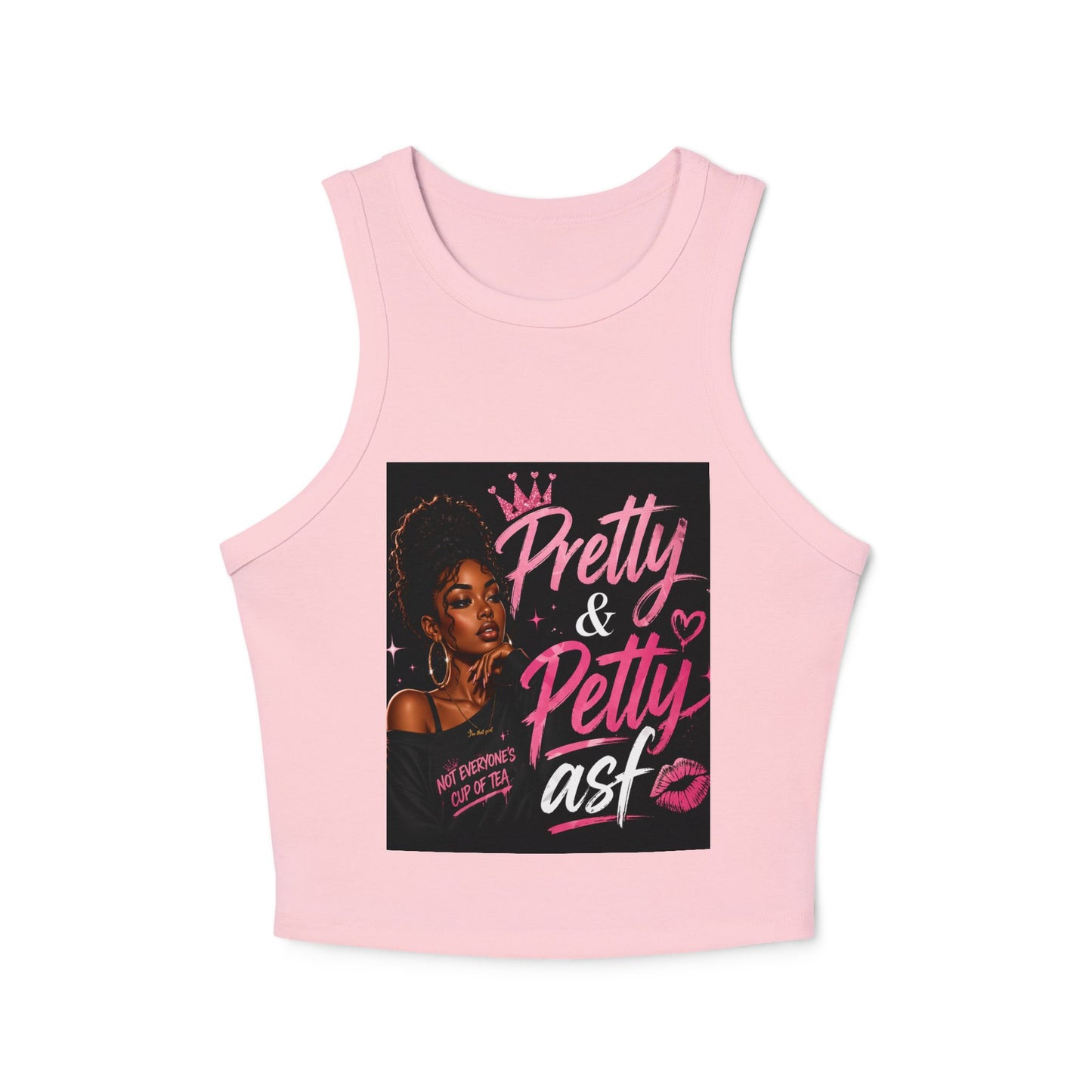 Women's Micro Rib Racer Tank Top