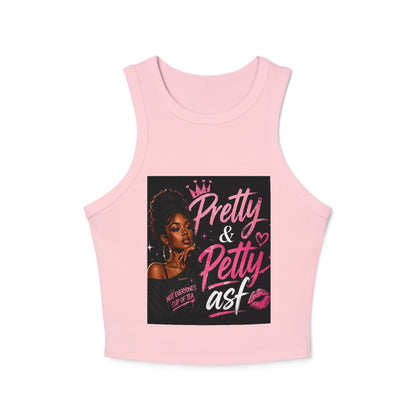 Women's Micro Rib Racer Tank Top